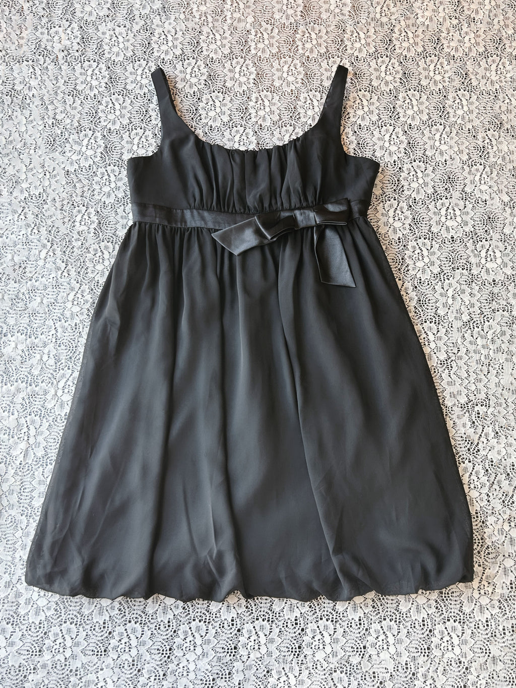 (L/XL) Vintage 00's Midi Party Dress