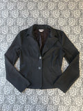 Vintage 90's Fitted Black Blazer
