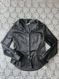 Vintage 00's Satin Long Sleeve Buttoned Blouse