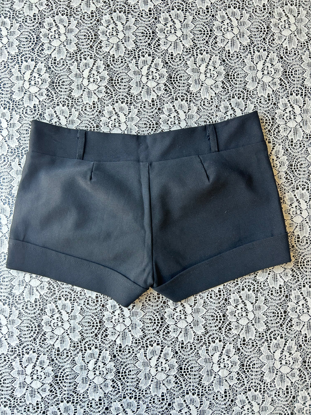(XS) Vintage 00's Low Rise Micro Shorts