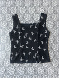 (S/M) Vintage 90's-00's Fairy Butterfly Print Tank Top