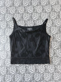 (S) Vintage 00's  Floral Embroidery Tank Top