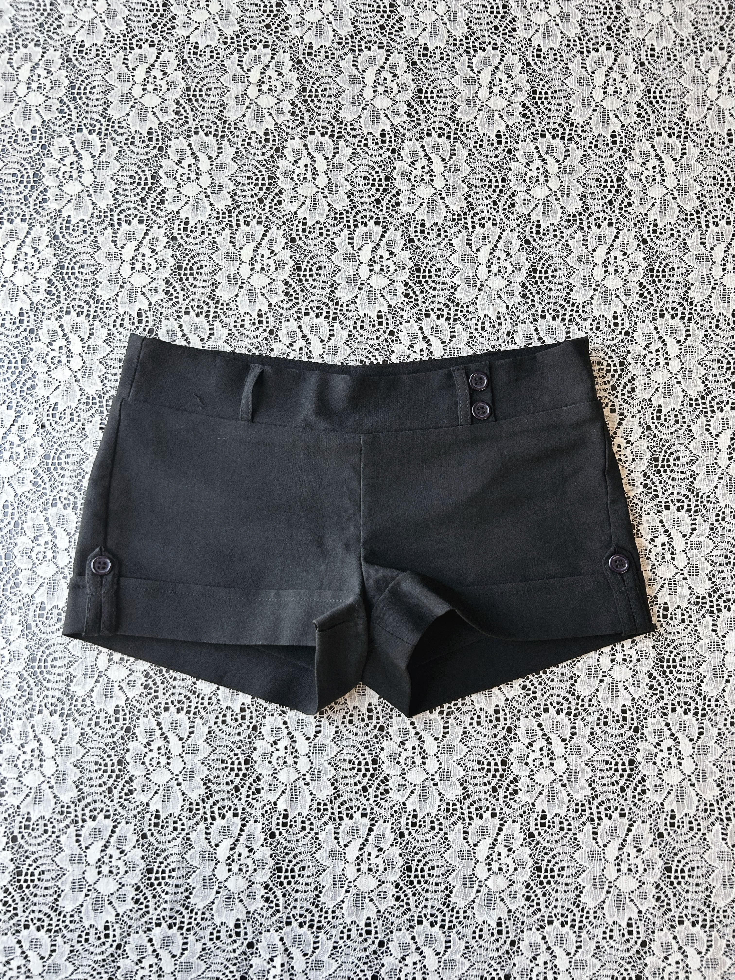 (XS) Vintage 00's Low Rise Micro Shorts