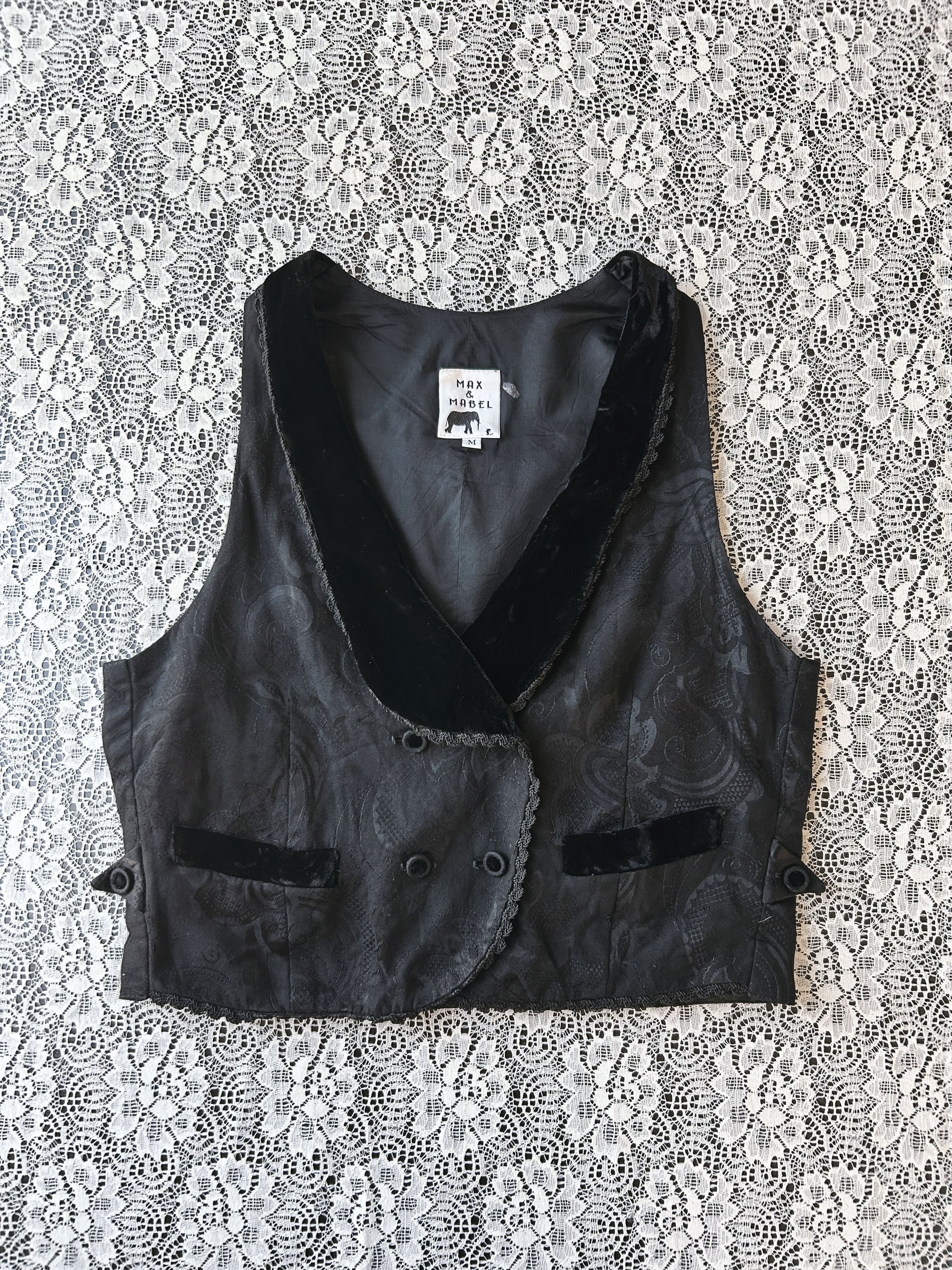 (M) Vintage 90's-00's Crop Vest