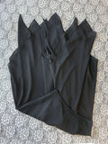(S) Vintage 90's-00's Fairy Black Maxi Skirt