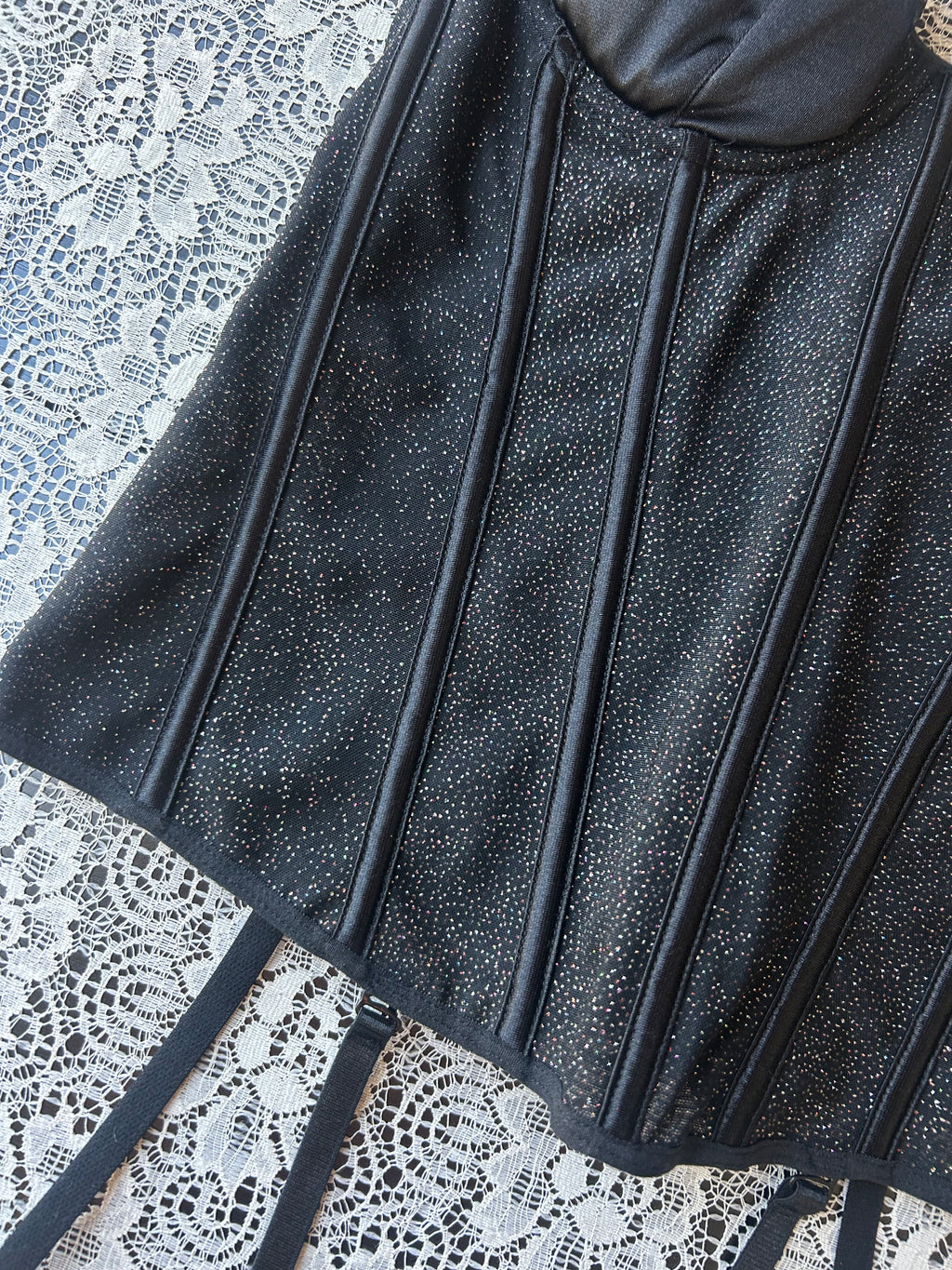 (M) Fredericks's of Hollywood Sparkly Corset