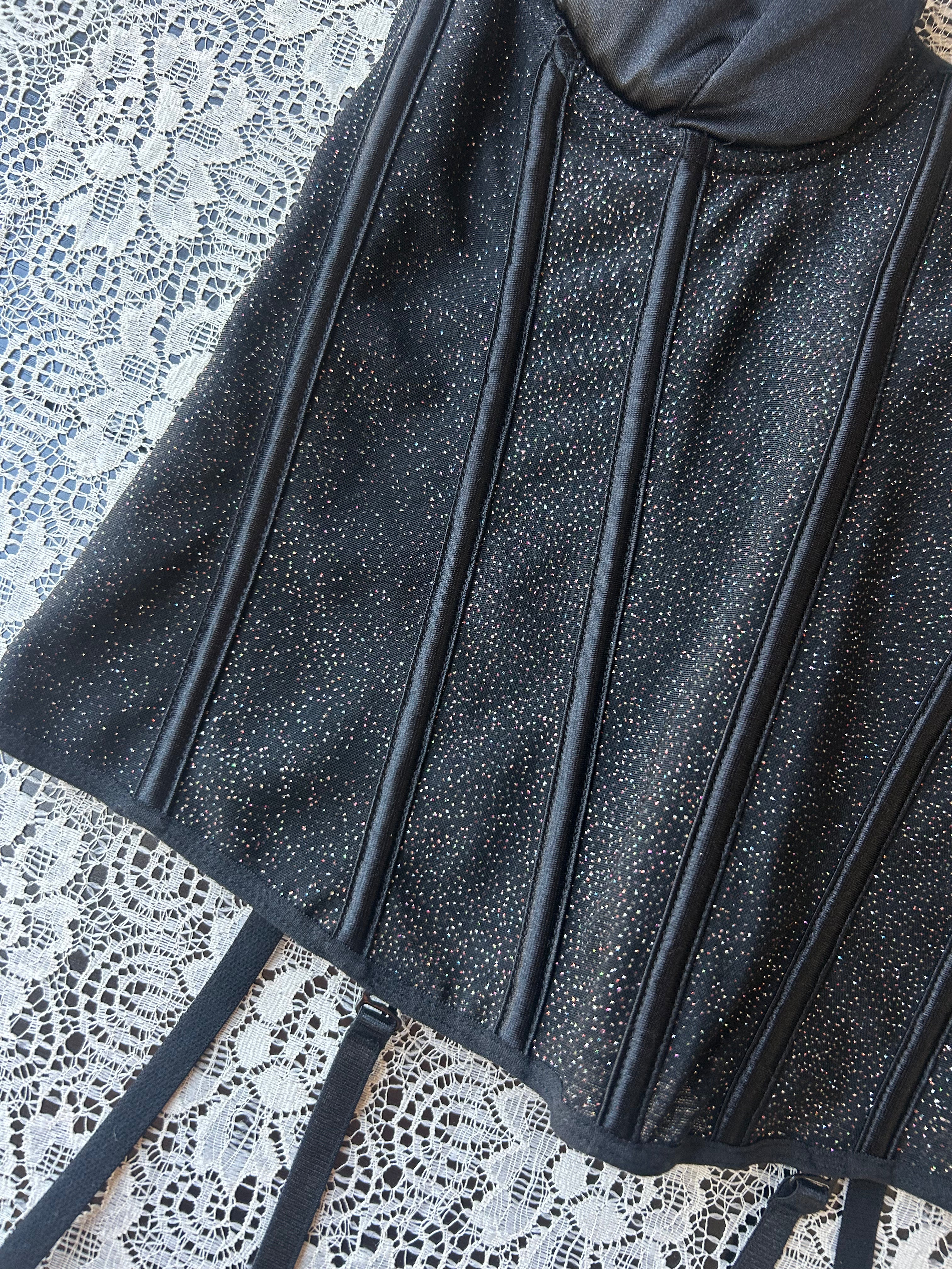 (M) Fredericks's of Hollywood Sparkly Corset