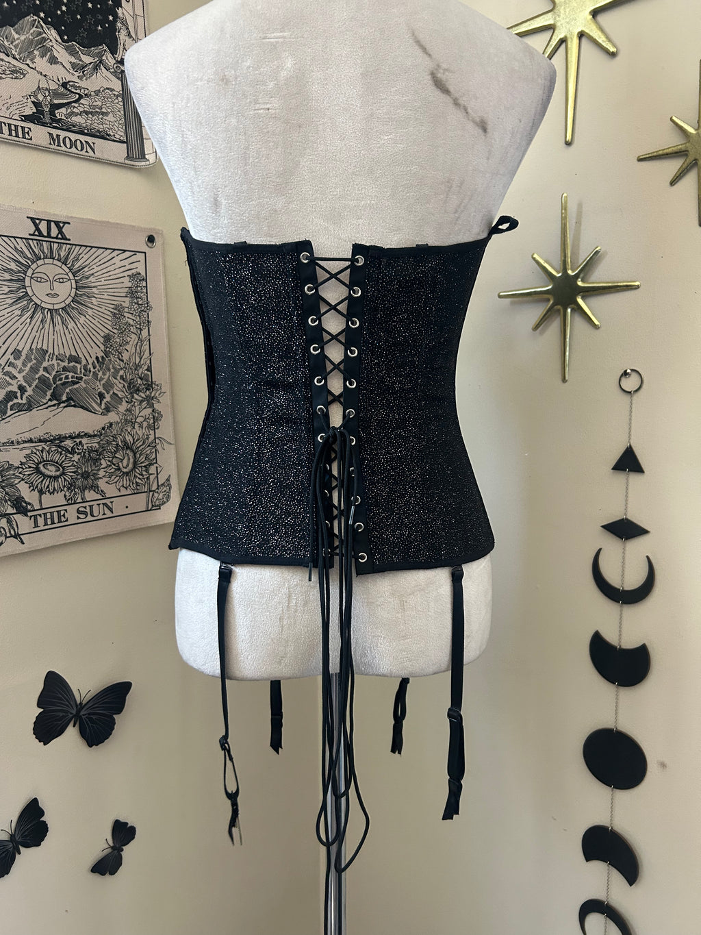 (M) Fredericks's of Hollywood Sparkly Corset