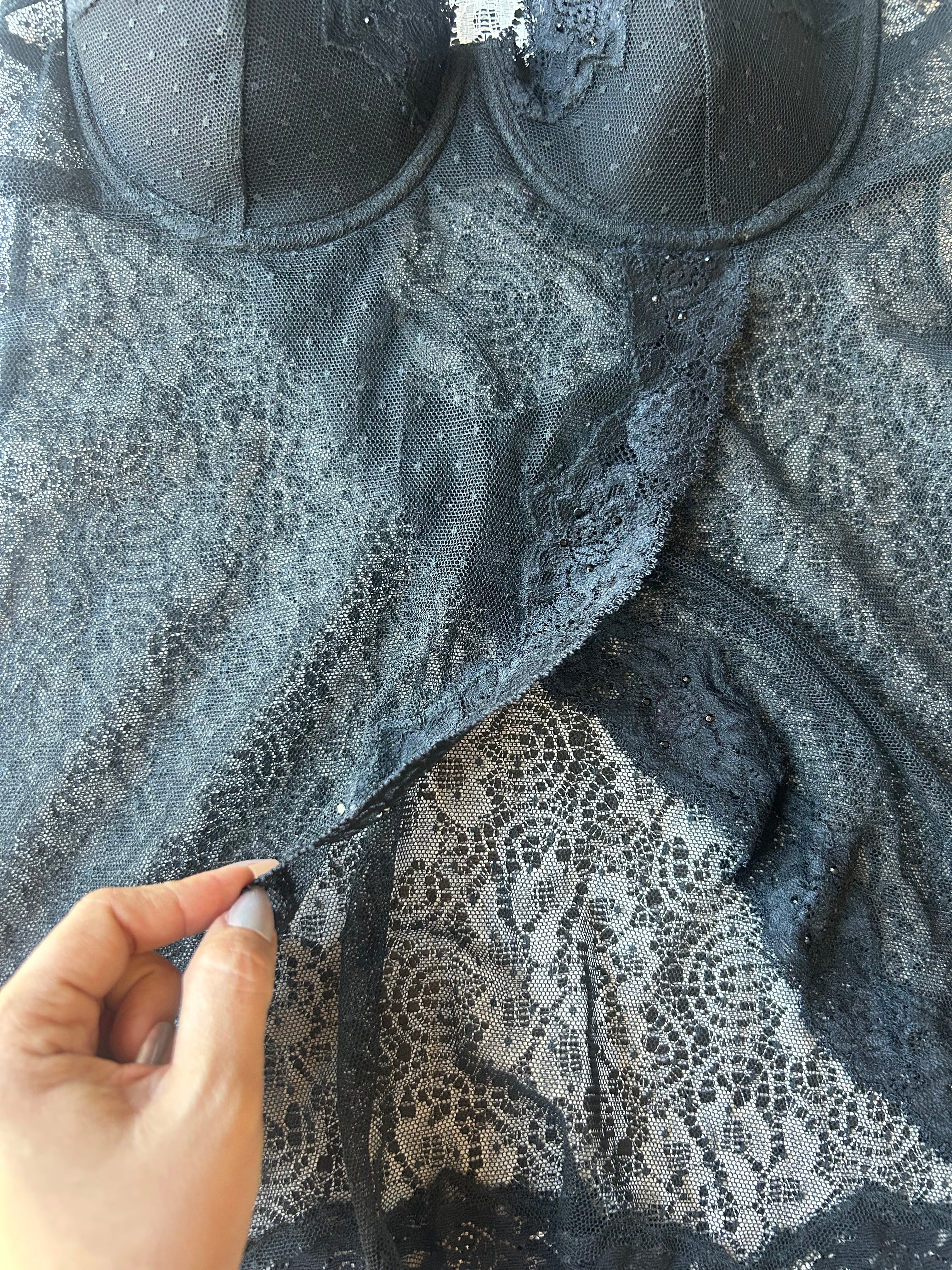 (36B) Y2K 2006 Baby Doll Top