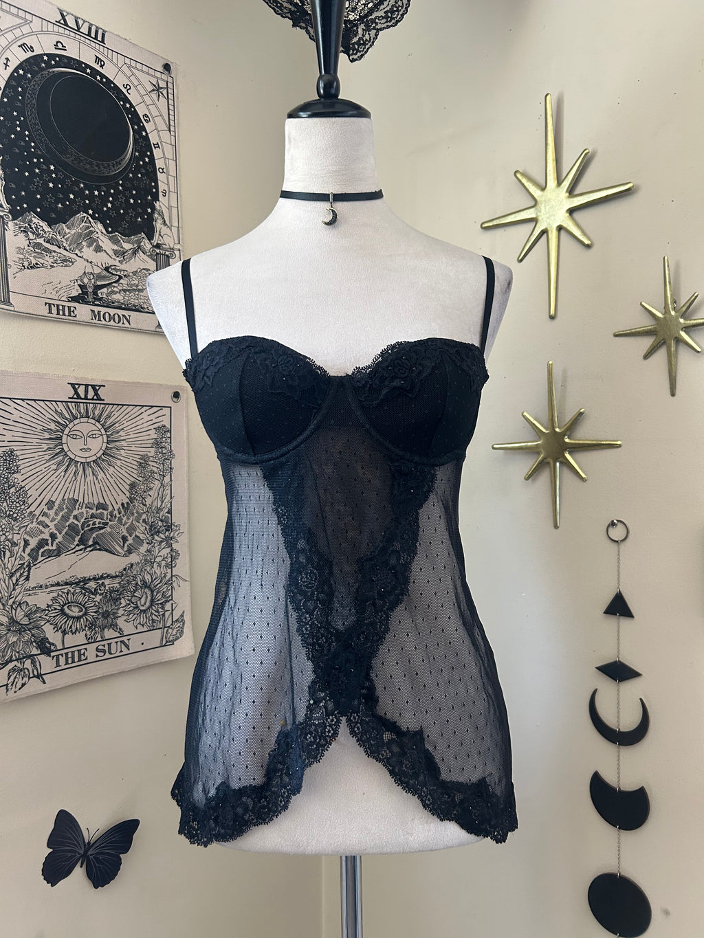 (36B) Y2K 2006 Baby Doll Top