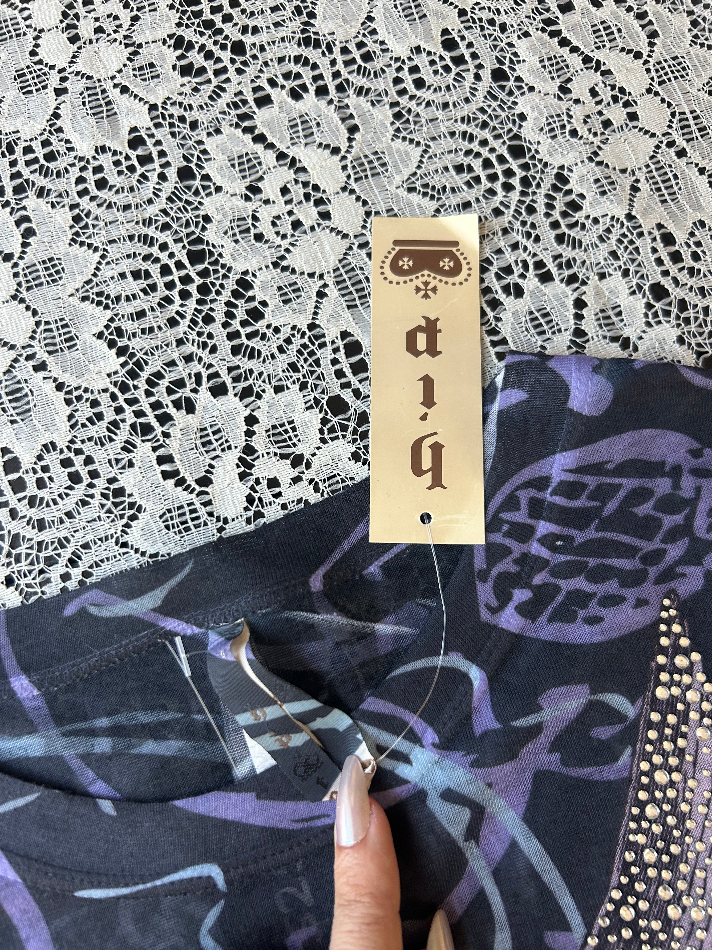 (S) Vintage Deadstock Purple Angel Graphic Tee
