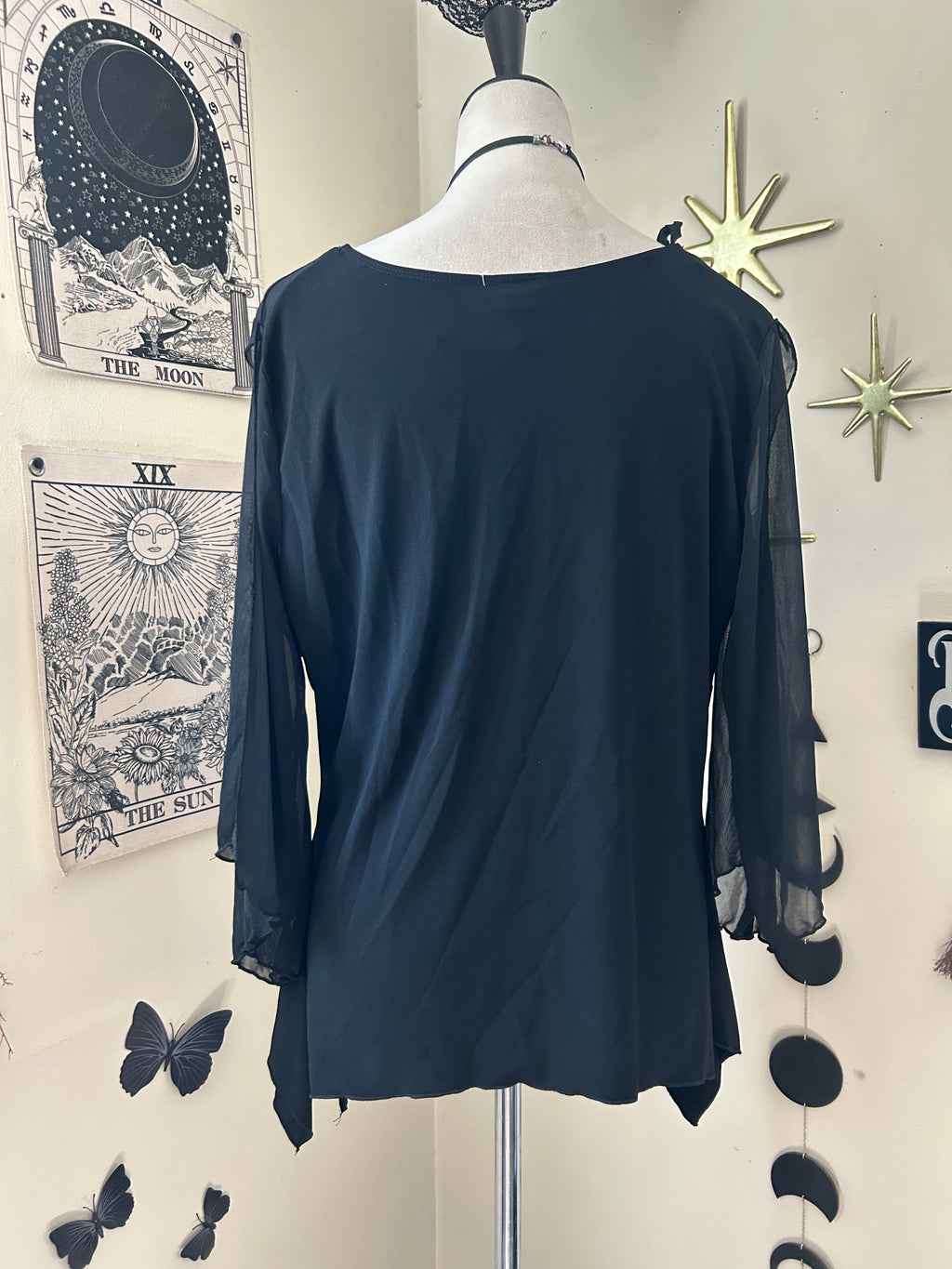 (2X) Vintage 90's/00's V-Neck Blouse