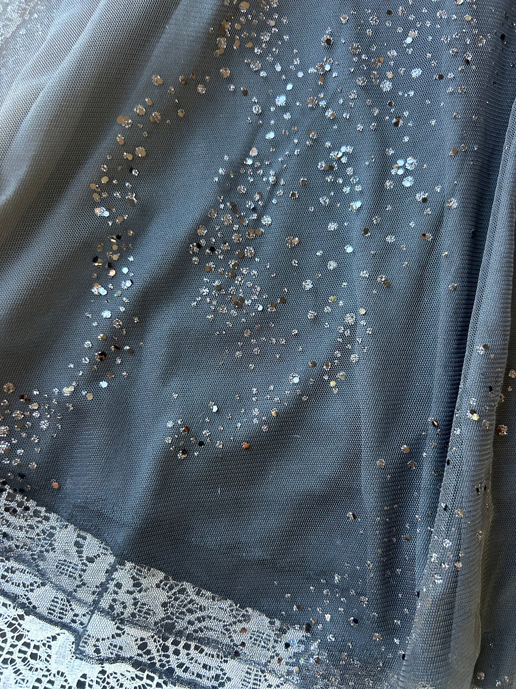 (2X) Vintage 00's Sparkly Strapless Party Dress