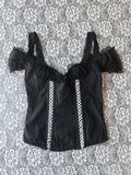 (M) Fredericks's of Hollywood Milkmaid Corset
