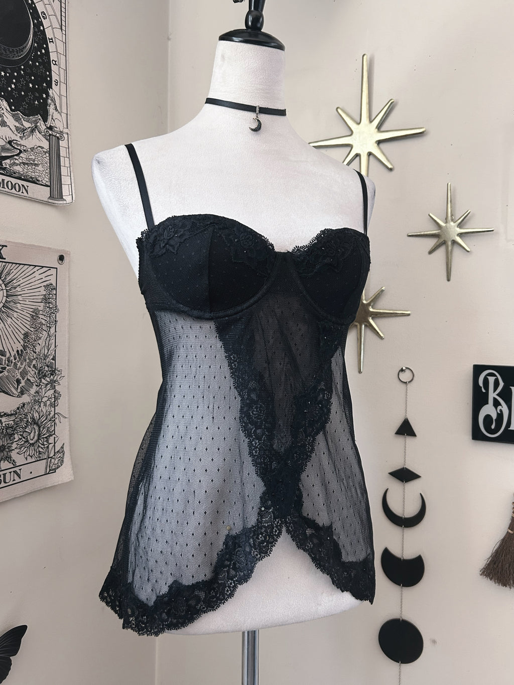 (36B) Y2K 2006 Baby Doll Top