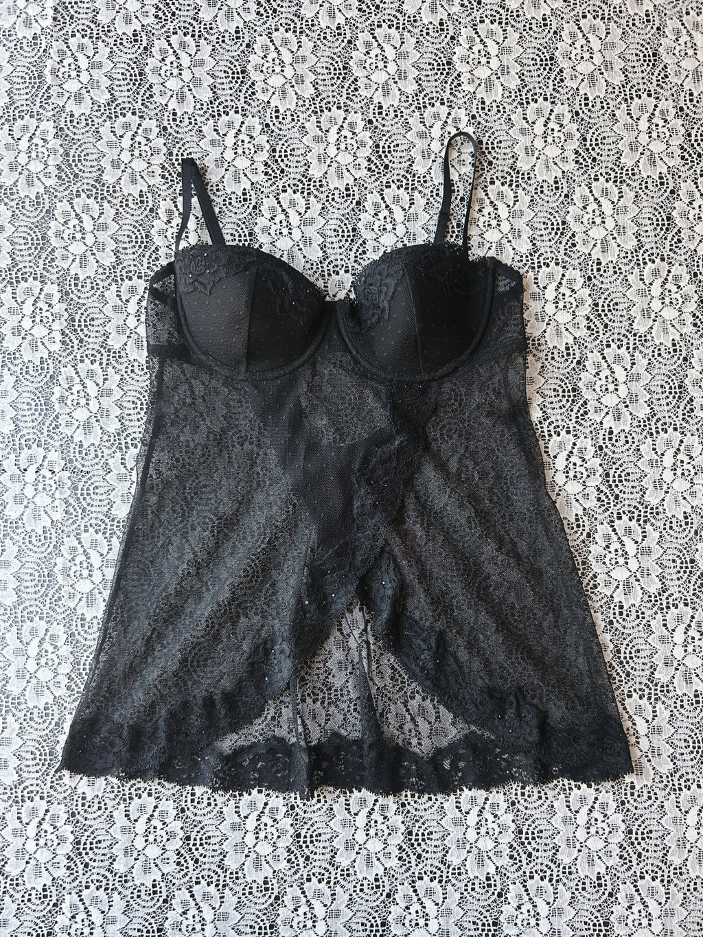 (36B) Y2K 2006 Baby Doll Top