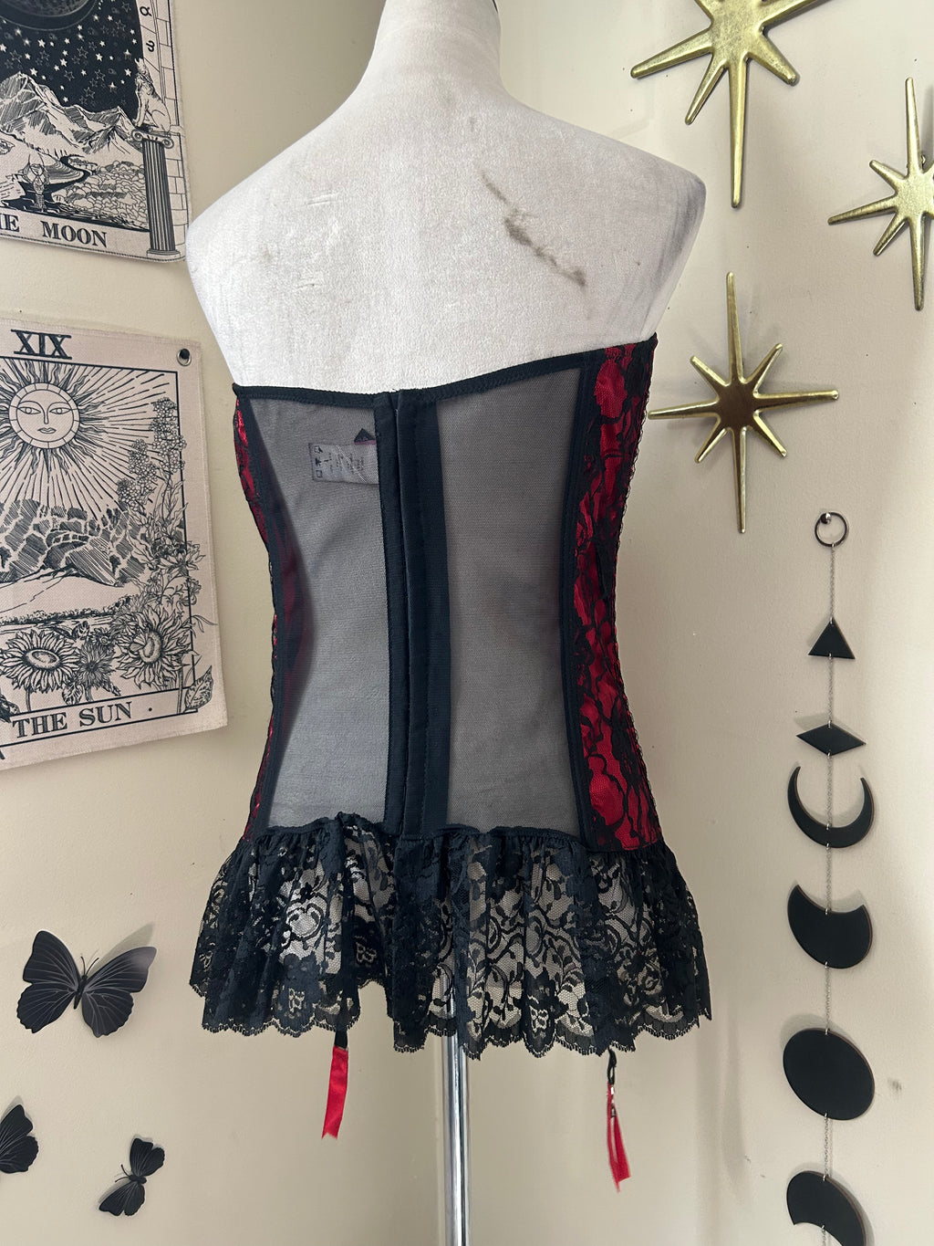 (XXL) Vintage 00's Shirley of Hollywood Lace Cirset