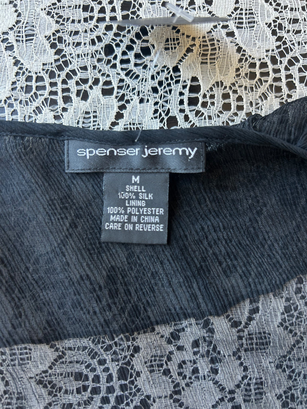 (S/M) Y2K Silk Front Tie Blouse