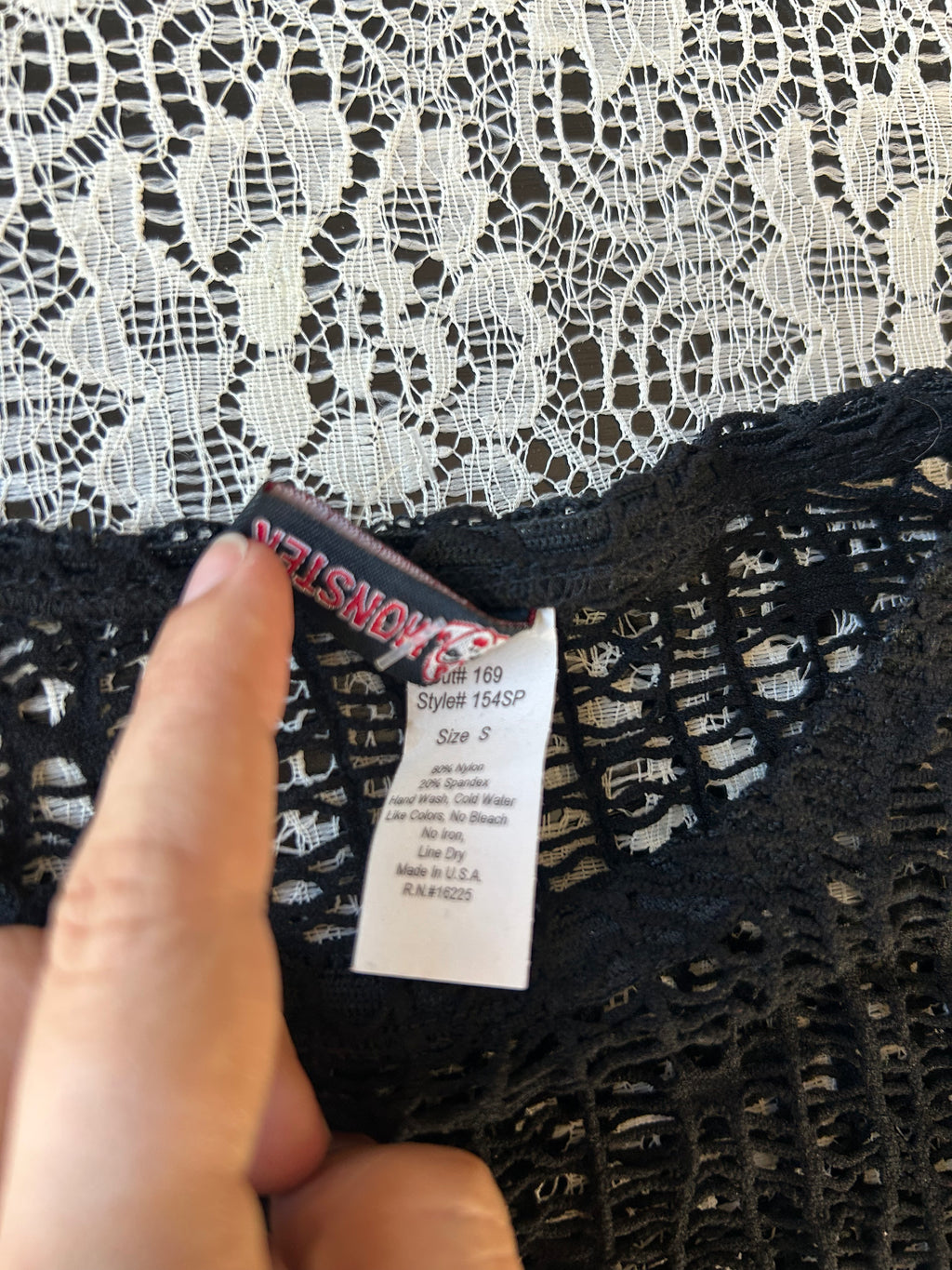 (S) Vintage 00's Fishnet Top