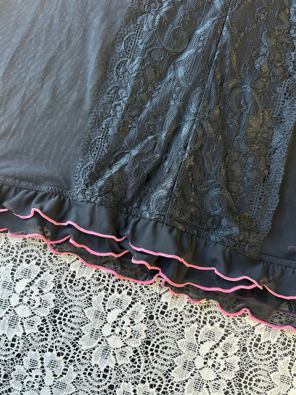 (2XL) 00's Lingerie Slip Dress