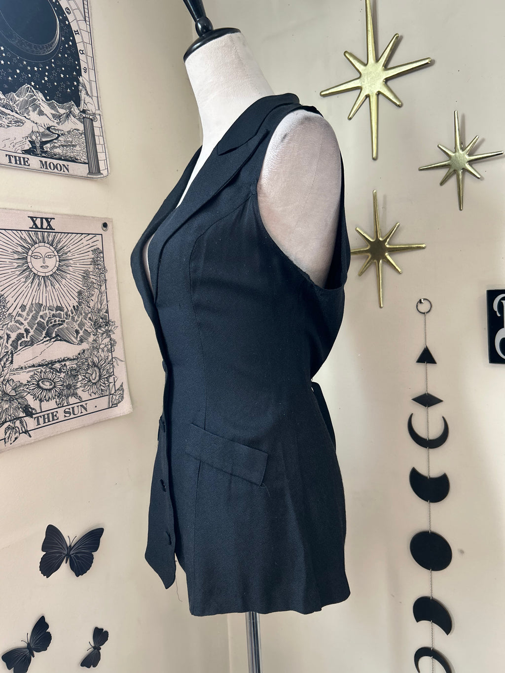 (M) Vintage 90's Long Button Vest