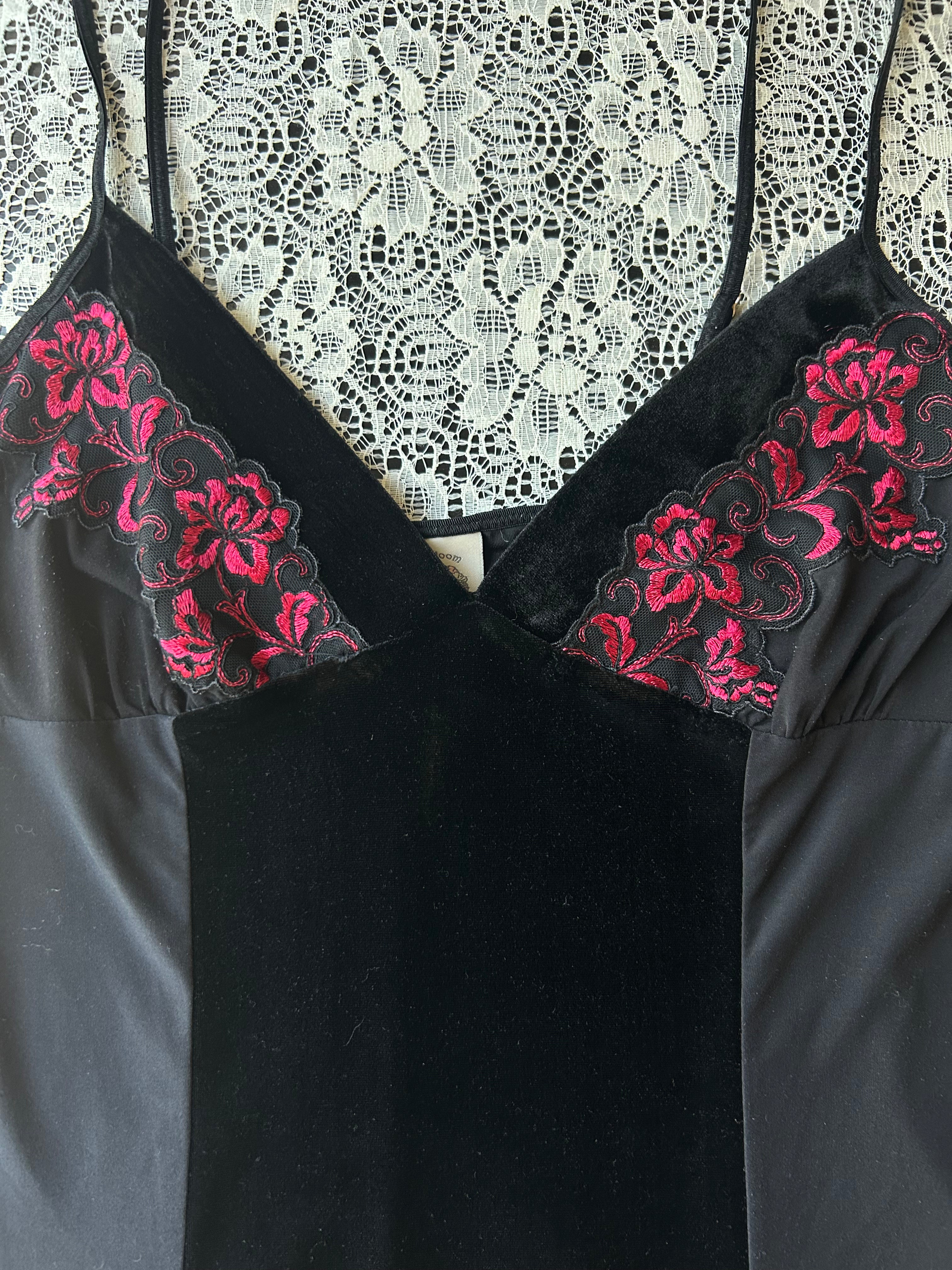 (M/L) Y2K Lingerie Slip Dress