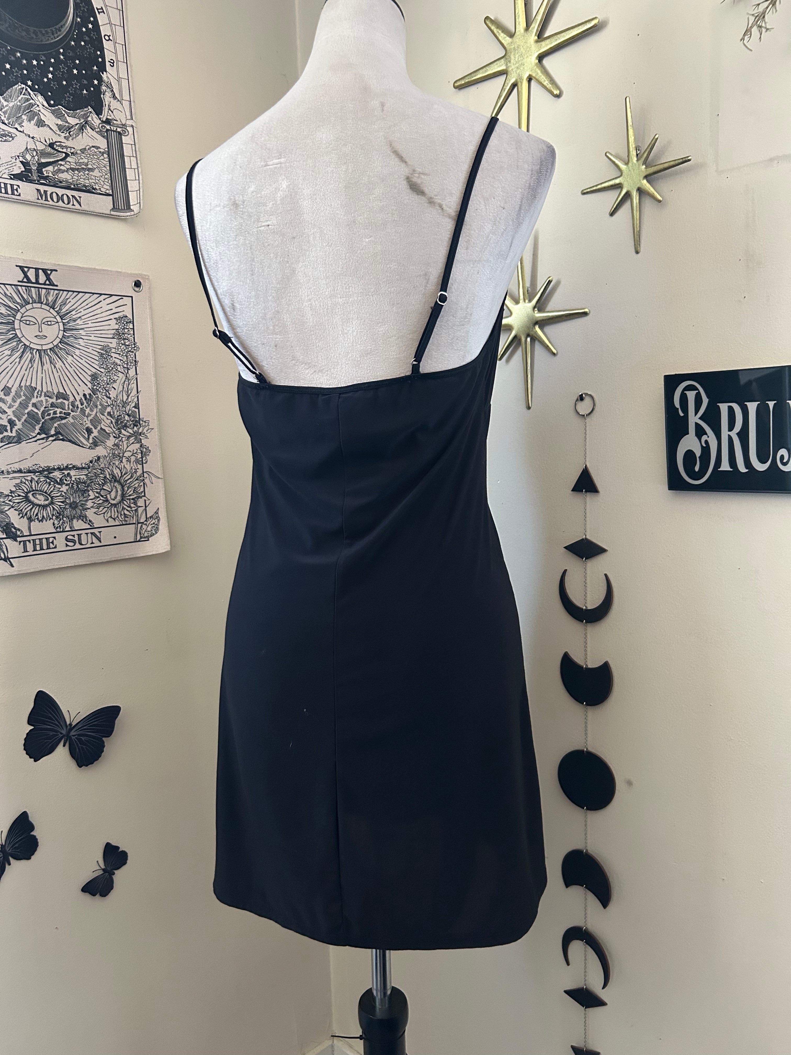 (M/L) Y2K Lingerie Slip Dress