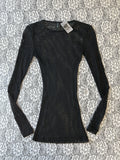 (S) Vintage Deadstock 00's Fishnet Top