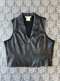 (L/XL) Vintage 90's/00's Leather Vest