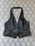 (XL/1X) Y2K Satin Crop Vest