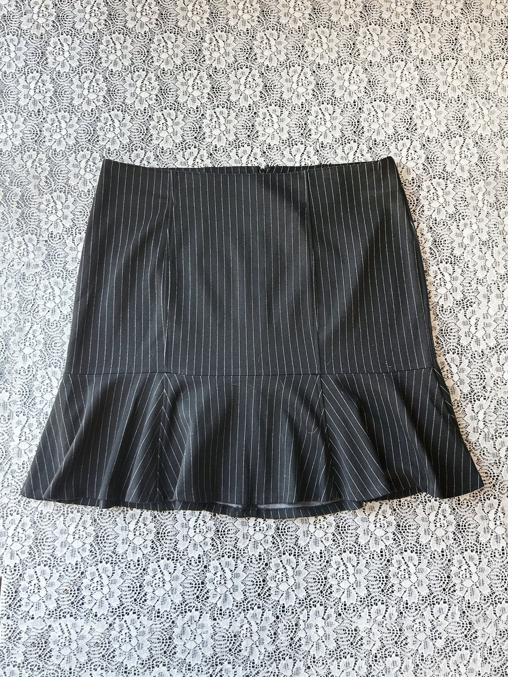 (XL/XXL) Y2K Jaquard Flare Midi Skirt