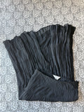 (M) Silk Tiered Maxi Skirt