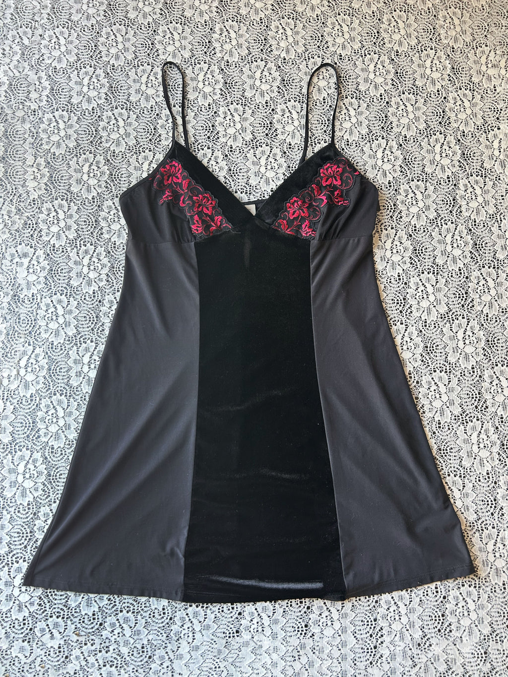 (M/L) Y2K Lingerie Slip Dress