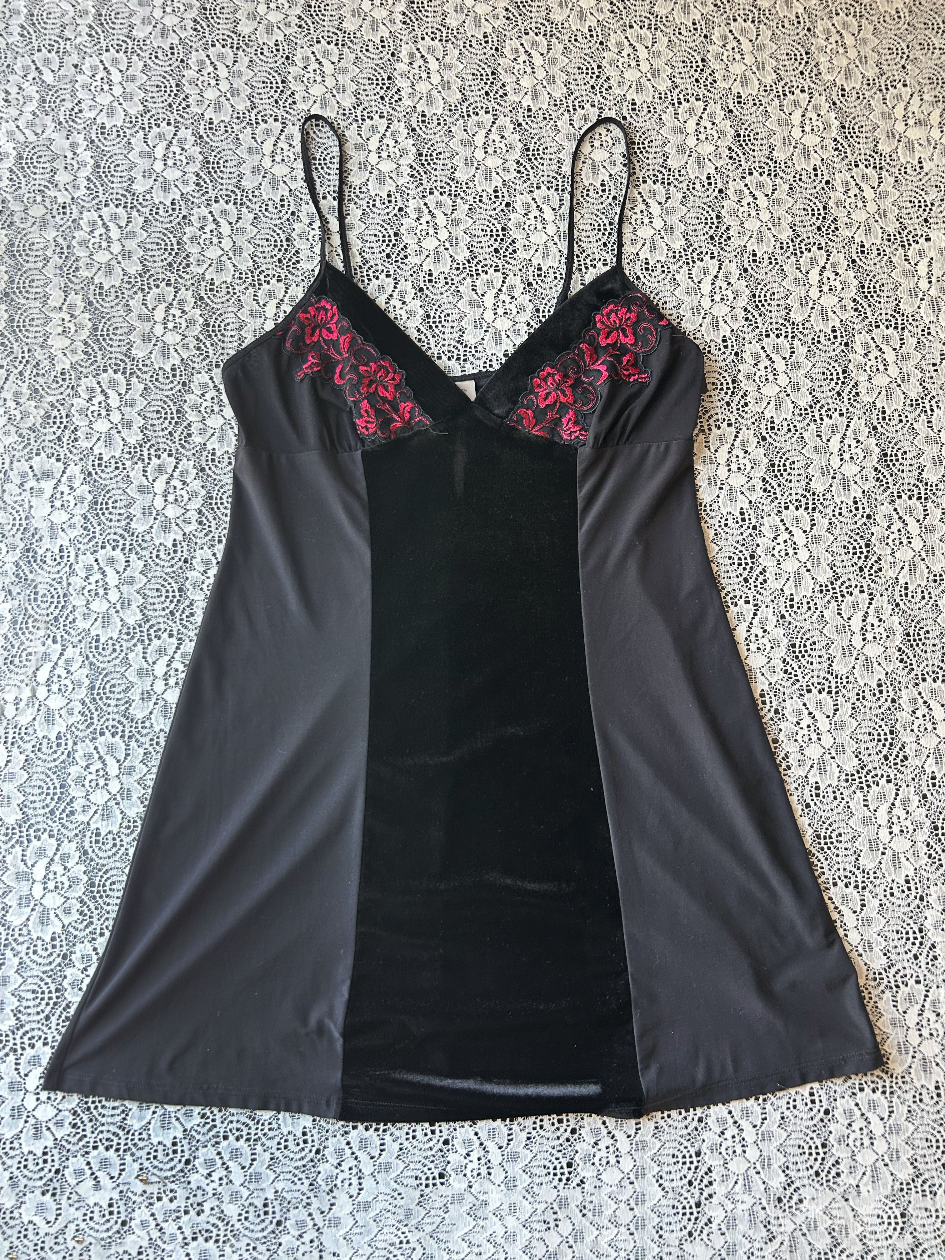 (M/L) Y2K Lingerie Slip Dress