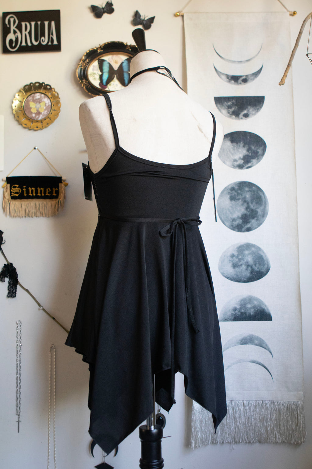 Y2K (2005) Fairy Sequin Spaghetti Straps Top