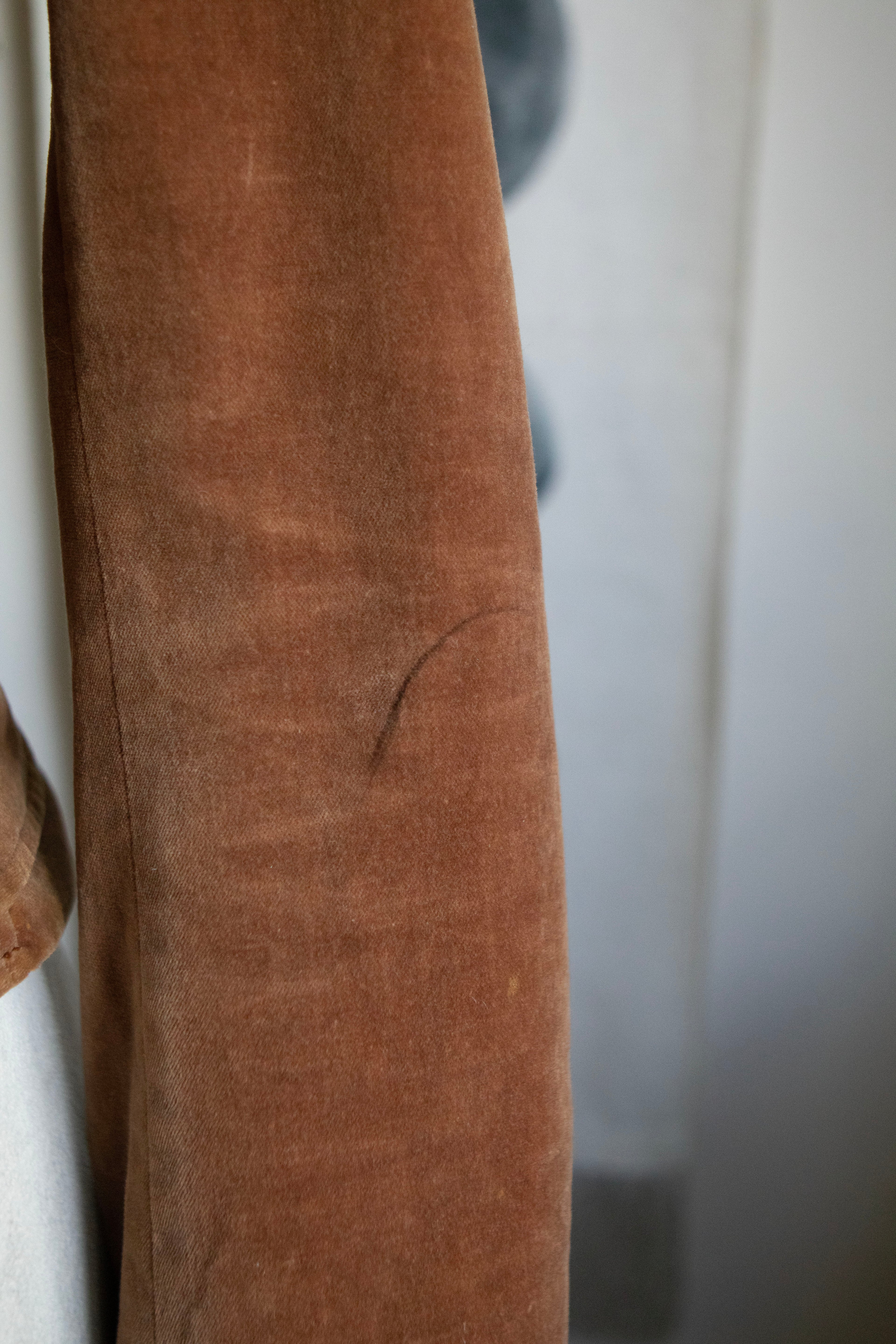 Y2K Tan Fitted Blazer-Style Jacket W/ Flare Sleeves