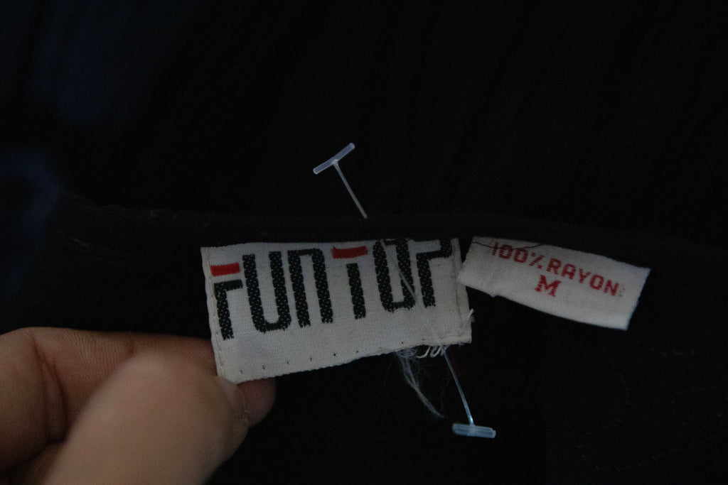 Vintage 90's Midi Dress W/ Embroidered Detail