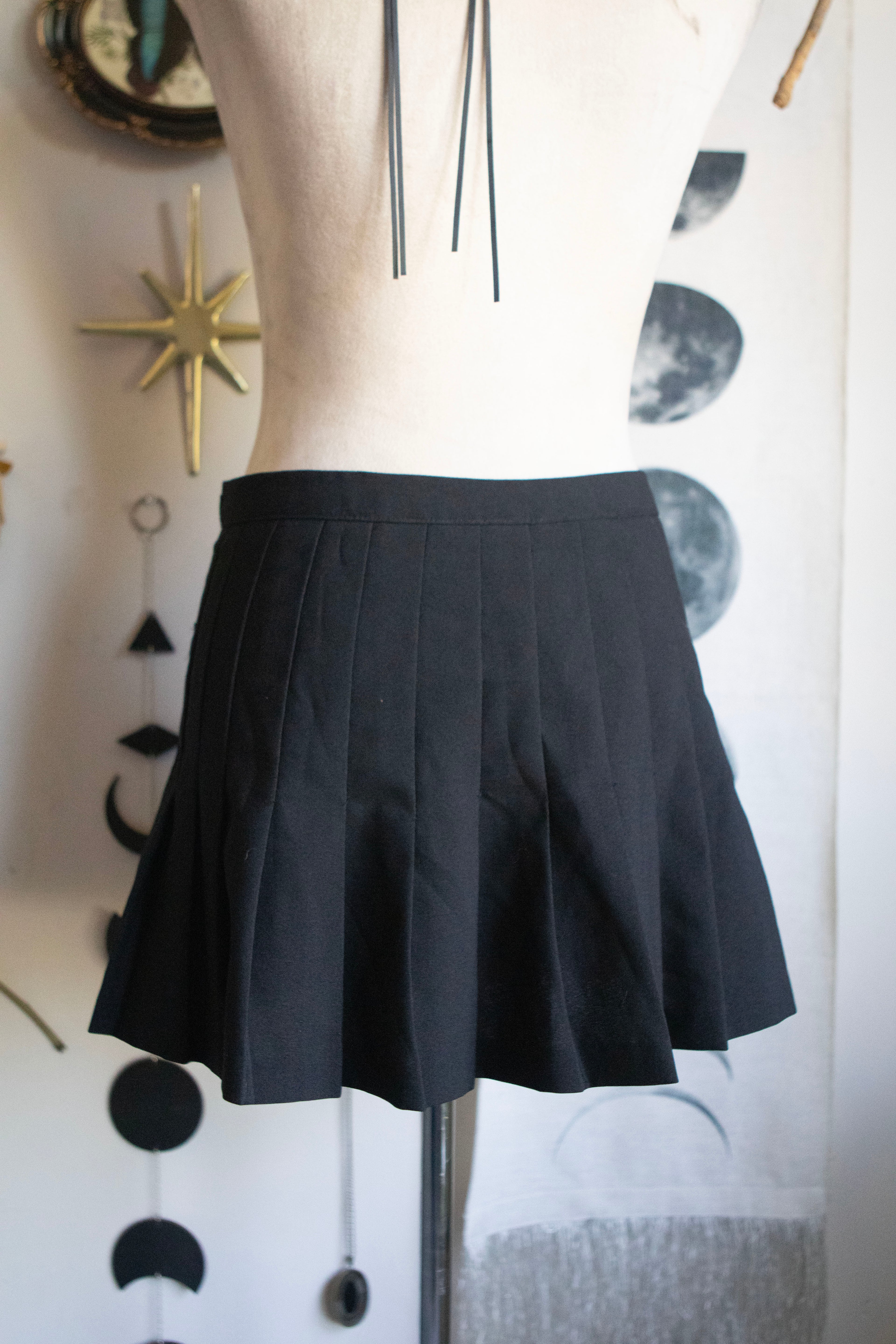 Vintage 00's Pleaded Mini Skirt