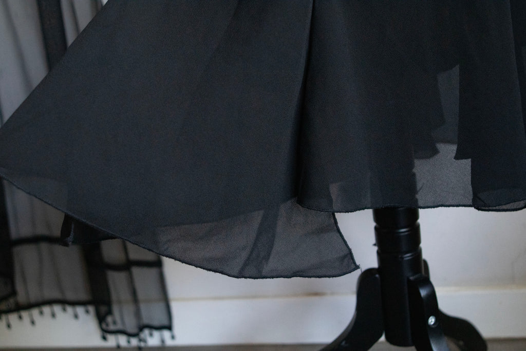 Vintage 90's Flare Midi Skirt