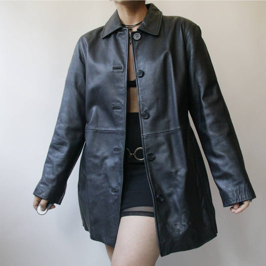 90s (L) JLC Real Leather Jacket
